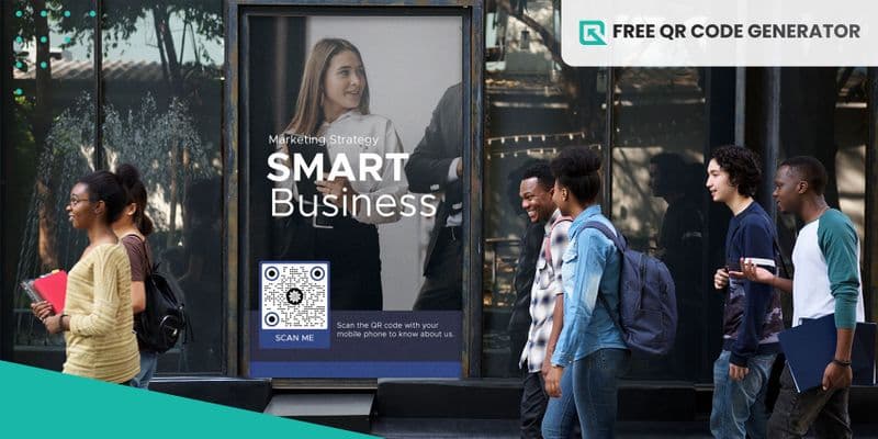 Cómo crear exhibiciones promocionales y anuncios efectivos con códigos QR.