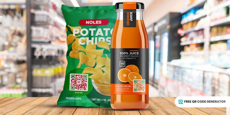 Food Packaging QR Code: Uses and Use Cases
