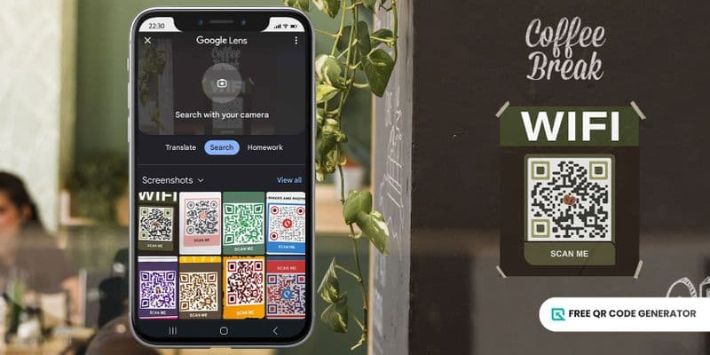 Comment scanner des codes QR en utilisant le scanner de codes QR de Google Lens