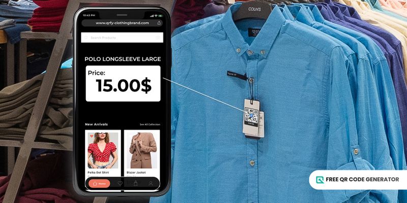 How QR Code Clothing  Can Enhance The Fashion for Free